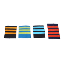 Épaulettes de sécurité Vanguard personnalisées en usine drapeau canadien tissu écologique résine plastique Type