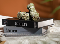 Aroma Sage Thread Fragrance, Pemurnian Alami, Medan Magnet, Sage Putih, Aromaterapi, Kamar Tidur, Rumah, Penyegar Ruangan