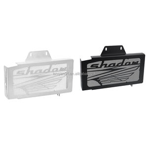 Защитная решетка радиатора для мотоцикла <span class=keywords><strong>Honda</strong></span> <span class=keywords><strong>VT</strong></span> <span class=keywords><strong>125</strong></span> Shadow VT125 1999-2007 (2006), аксессуары для защиты бачка охлаждения - Product Image 2