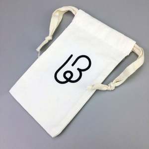 Bolsas de Regalo Personalizadas para Bodas, de Algodón Natural, con Cordón, para Joyería y Fiestas - Product Image 4