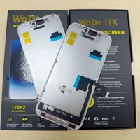 Écran OLEDsoft à taux de rafraîchissement élevé de la marque Huaxing, compatible avec iPhone 14 Pro Max, 16 Pro, 15 et 17