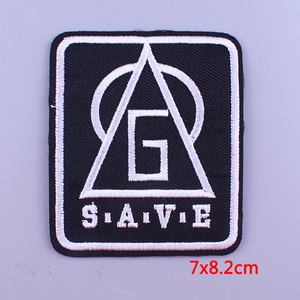 Atacado Personalizado Punk Bordado Cruz Patches para Roupas Ferro em Patch Applique para Jacket Hat Jeans DIY Acessórios - Product Image 4