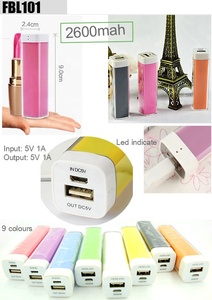 2600mAh nhôm sạc pin bên ngoài sạc với Micro USB đầu vào xách tay sạc nhanh cho điện thoại di động - Product Image 6