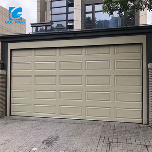 Porte de <span class=keywords><strong>garage</strong></span> <span class=keywords><strong>sectionnelle</strong></span> moderne personnalisée à panneaux pleins, isolée, électrique, pour <span class=keywords><strong>garage</strong></span> résidentiel - Product Image 6