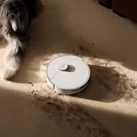 Robot aspirateur et serpillière Jonr P20 Pro avec vidage automatique, aspiration 8000Pa, navigation LDS, balayage humide et sec pour hôtels et usage extérieur