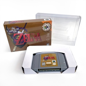 Zelldaa Ocania of Time Box Thick Cardboard with Tray <b>Game</b> Cartridge Replacement Box for N64 - Product Image 1