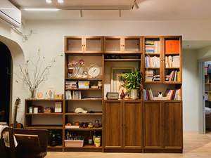 Librería de madera simple moderna, nuevo gabinete de almacenamiento decorativo para uso en el hogar, escuela, hotel o apartamento - Product Image 5