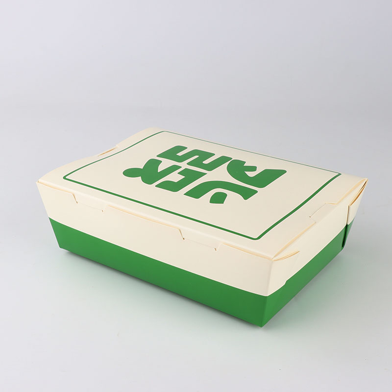 Hot Sale Takeout Food Boxes For Fast Lunch Sushi Rice Fruit Salad Burger Corrugated Cardboard Takeaway Food Package Paper Box