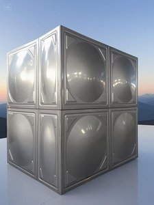 FRP 유리 섬유 물 저장 탱크 농업용 관개 용 냉수 저장 솔루션 아연 도금 강철 플라스틱 성형 - Product Image 5