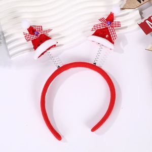 Christmas Deer Headband with Antlers Festive <b>Holiday</b> Hair Accessory for Kids & Adults, Party Costume Gift - Product Image 3