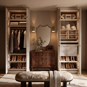 <span class=keywords><strong>Armario</strong></span> Vestidor Personalizado BALOM, Muebles Modernos de Lujo, Kleider Schrank, Dormitorio de Madera, Vestidor Abierto Moderno - Product Image 2