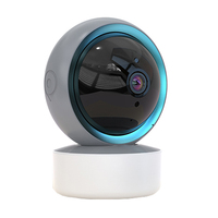 Cámara Domo Inteligente HD de 4MP, Visión Nocturna Inalámbrica, Detección de Movimiento, PTZ, Seguridad para el Hogar, Cámara IP con Conectividad Wifi