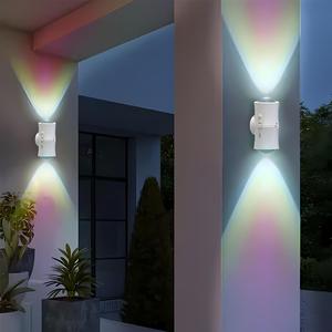 Nueva lámpara de pared con forma de bambú, sin instalación, carga magnética, sensor inteligente de movimiento humano, doble cabezal - Product Image 3