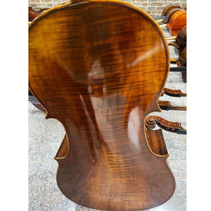 Vente d'érable naturel flammé bloc <span class=keywords><strong>violoncelle</strong></span> 4/4 professionnel - Product Image 5
