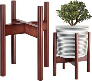 Hiện Đại Trong Nhà Gỗ Chậu Hoa Đứng Trang Trí Nhà Máy Đứng Với Chậu Gỗ Chủ Cho Trong Nhà Vườn Nguồn Cung Cấp - Product Image 1