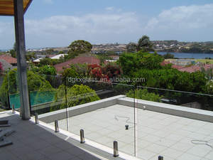 زجاج مصفح آمن للبناء من SGP PVB EVA، زجاج مقسى شفاف للدرابزين - Product Image 3