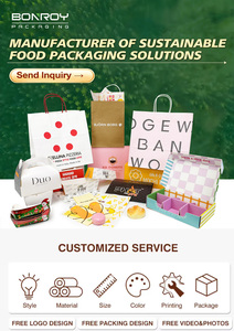 Caja <span class=keywords><strong>de</strong></span> Papel Kraft para Alimentos/<span class=keywords><strong>Galletas</strong></span>/Dulces/Cupcakes/Pasteles con Logotipo Personalizado a Precio Económico, Caja <span class=keywords><strong>de</strong></span> Papel para Pasteles Plegable - Product Image 3