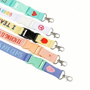 Custom <b>Polyester</b> <b>Lanyards</b> Eco-Friendly Recycled PET <b>Lanyard</b> | Customizable Color & Logo | Sustainable Corporate Gift - Product Image 3