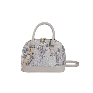 Bolso de bola de masa bordada, bandolera con asa superior para mujer - Product Image 5