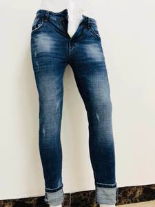 Tirar Algodón elástico 13oz slub sanforize tela vaquera 8*8 tinte Slasher para venta al por mayor color negro azufre - Product Image 5