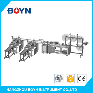إنتاج جديد - آلة صناعة أقنعة الوجه الجراحية الطبية الأوتوماتيكية بالكامل لتصنيع الأقنعة غير المنسوجة ذات الاستخدام الواحد - Product Image 3