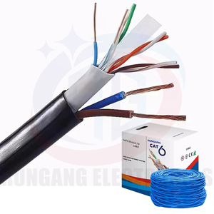 <span class=keywords><strong>Cable</strong></span> de red PE para exteriores Cat5e <span class=keywords><strong>UTP</strong></span> FTP SFTP sol sólido resistencia UV impermeable 305M negro <span class=keywords><strong>Cat</strong></span> <span class=keywords><strong>5E</strong></span> <span class=keywords><strong>Exterior</strong></span> Cat5 comunicaciones - Product Image 4