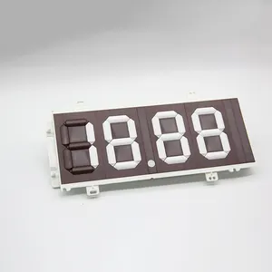 Display Timer digitale personalizzabile segno di ore lavorative transcodifica a due colori