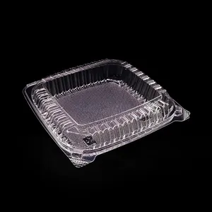 सीपी डिस्पोजेबल स्पष्ट दूर ले खाद्य के लिए lids के साथ दोपहर के भोजन के बॉक्स खाद्य कंटेनर