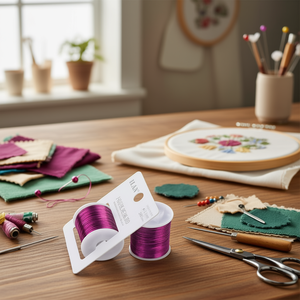 Filo Metallico Ilan 0.3mm x 30m per Ricamo e Artigianato - Product Image 2