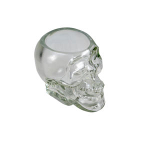 80ml 150ml 350ml Unique clair tête de mort en forme de <span class=keywords><strong>vodka</strong></span> shot whisky verre à vin tasse facile extrémité ouverte pour tequila - Product Image 4