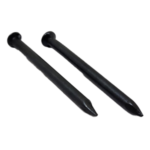 Marché africain Vente à chaud Clous à tige lisse de haute qualité Emballage de 2 à <span class=keywords><strong>5</strong></span> <span class=keywords><strong>pouces</strong></span> pouvant être personnalisés Clous en béton noir - Product Image 4