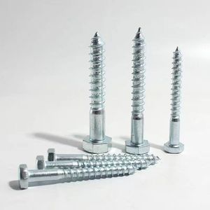 DIN 18182-2 nero metallizzato vite di legno in acciaio al carbonio testa quadrata filo Tork con zinco placcato finitura per l'esportazione - Product Image 6