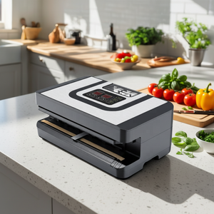 Scelleuse sous vide automatique portative Hover 2026, faible <span class=keywords><strong>bruit</strong></span>, protection contre <span class=keywords><strong>la</strong></span> surchauffe, design compact pour <span class=keywords><strong>la</strong></span> <span class=keywords><strong>cuisine</strong></span> et l'extérieur, 32 cm - Product Image 1