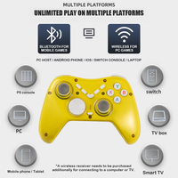Manette de jeu sans fil 2.4G sans fil BT avec vibration pour téléphone portable, commutateur Android, PC, boîte TV pour Playstation 4 PS3 PS4 Switch 2