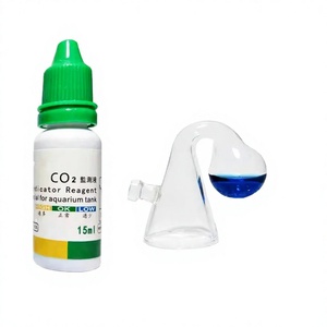 Solution de test liquide d'indicateur de CO2 pour aquarium planté, surveillance du pH, contrôle de la qualité de l'eau à long terme, moniteur de CO2 - Product Image 1