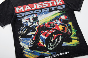 T-shirt Homme Col Rond Imprimé Nouvelle Collection en Mélange Coton CVC 100% – Qualité Supérieure, Tendance, Coupe Ample, Idéal Sport et Loisirs - Product Image 6