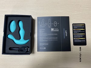 Juguete sexual inalámbrico con Control remoto para parejas, masajeador <span class=keywords><strong>de</strong></span> próstata con enchufe, vibrador, masturbador - Product Image 2