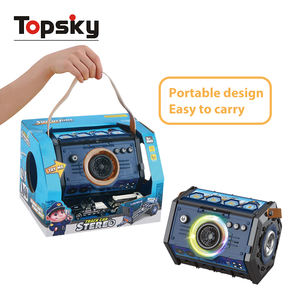 Mini voitures de course multifonctionnelles Nouveau camion à <span class=keywords><strong>catapulte</strong></span> pliable portable avec piste en alliage de plastique Boîte amusante Jouet de camion pour enfants - Product Image 2