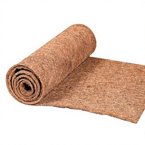 Eco2go Vietnam Coir Outdoor <b>Mat</b> Braided Non-Slip Rectangle Raw Solid Color Coconut Fiber Backing 12mm Thickness - Product Image 1
