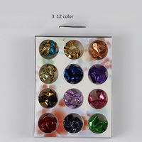 Feuilles d'aluminium colorées or et argent en gros pour la décoration des ongles, paillettes pour nail art, breloques DIY pour la décoration des ongles