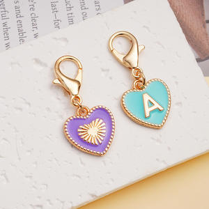 พวงกุญแจโลหะผสมรูปทรงถ้วยพร้อมตัวอักษร สำหรับตกแต่งกระเป๋า แฟชั่น <span class=keywords><strong>OL</strong></span> ZM081 จี้ห้อยชื่อ/บัตรประจำตัว - Product Image 4