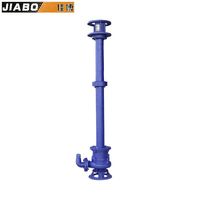 Pompe verticale de boue de fosse d'égout, pompe à eau de traînée de boue de ciment submersible