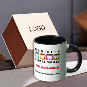 Envío gratis personalizado Retro Irregular logotipo personalizado invierno Taza <span class=keywords><strong>de</strong></span> cerámica tiene mango divertido dibujos animados <span class=keywords><strong>Navidad</strong></span> <span class=keywords><strong>tazas</strong></span> florales - Product Image 6