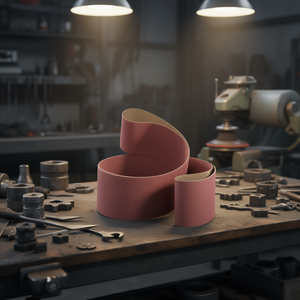 สายพานขัดผ้าใยคอรันดัม Ttake Ab1000 ขนาด 1000x100 มม. สำหรับขัดและขัดเงาโลหะ - Product Image 3