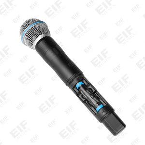 Professional <b>Wireless</b> <b>Microphone</b> 8-Channel Karaoke <b>Wireless</b> System Suitable for Stage Performance - Product Image 6