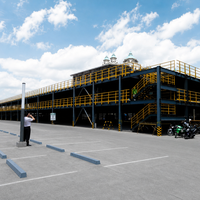 Parking en plusieurs étages Kin Bright KBP, structure en acier préfabriquée, gain de place, pour zones résidentielles