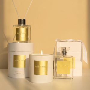 Juego de Velas Aromáticas de Lujo y Difusor de Aromas MISCENTE, Decoración Minimalista para el Hogar con Aromaterapia - Product Image 3
