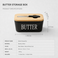 Conteneur de rangement de cuisine en fer avec couvercle hermétique, léger et portable, design rectangulaire moderne pour le stockage des aliments