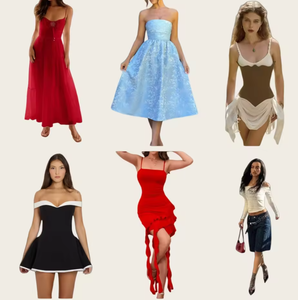 Vestido de Mujer Estilo Mixto Tt 2026 de Sheines, Liquidación, Estilos Casuales para Verano, Envío Aleatorio desde Mayorista - Product Image 4