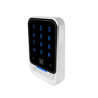 Lecteur de Code Qr écran tactile sortie RS485/OSDP QR + lecteur de contrôle d'accès RFID avec lecteurs de cartes de contrôle d'accès au clavier PIN